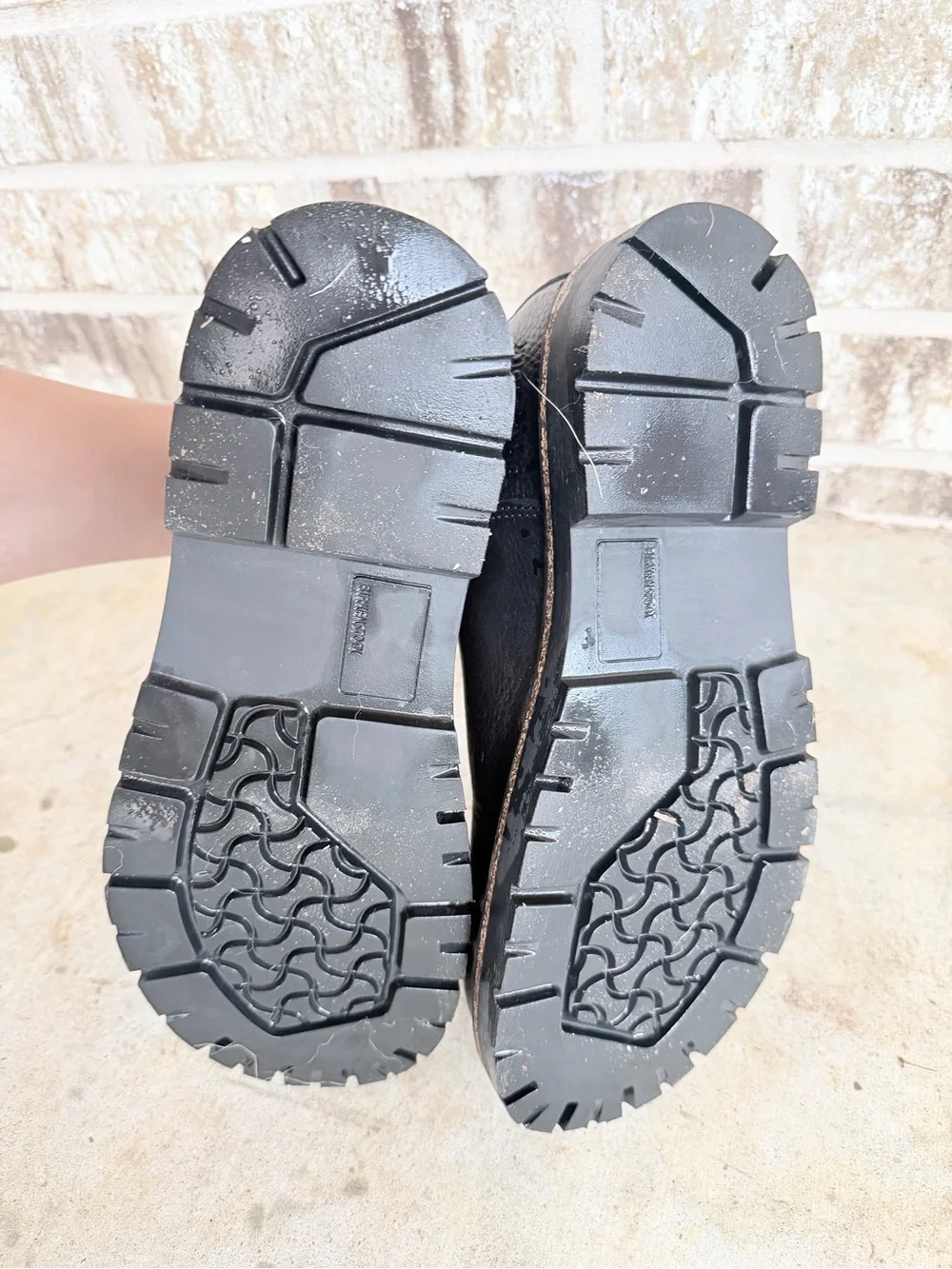 Birkenstock 39 100% Leather Black Boits - Picture 10 of 11